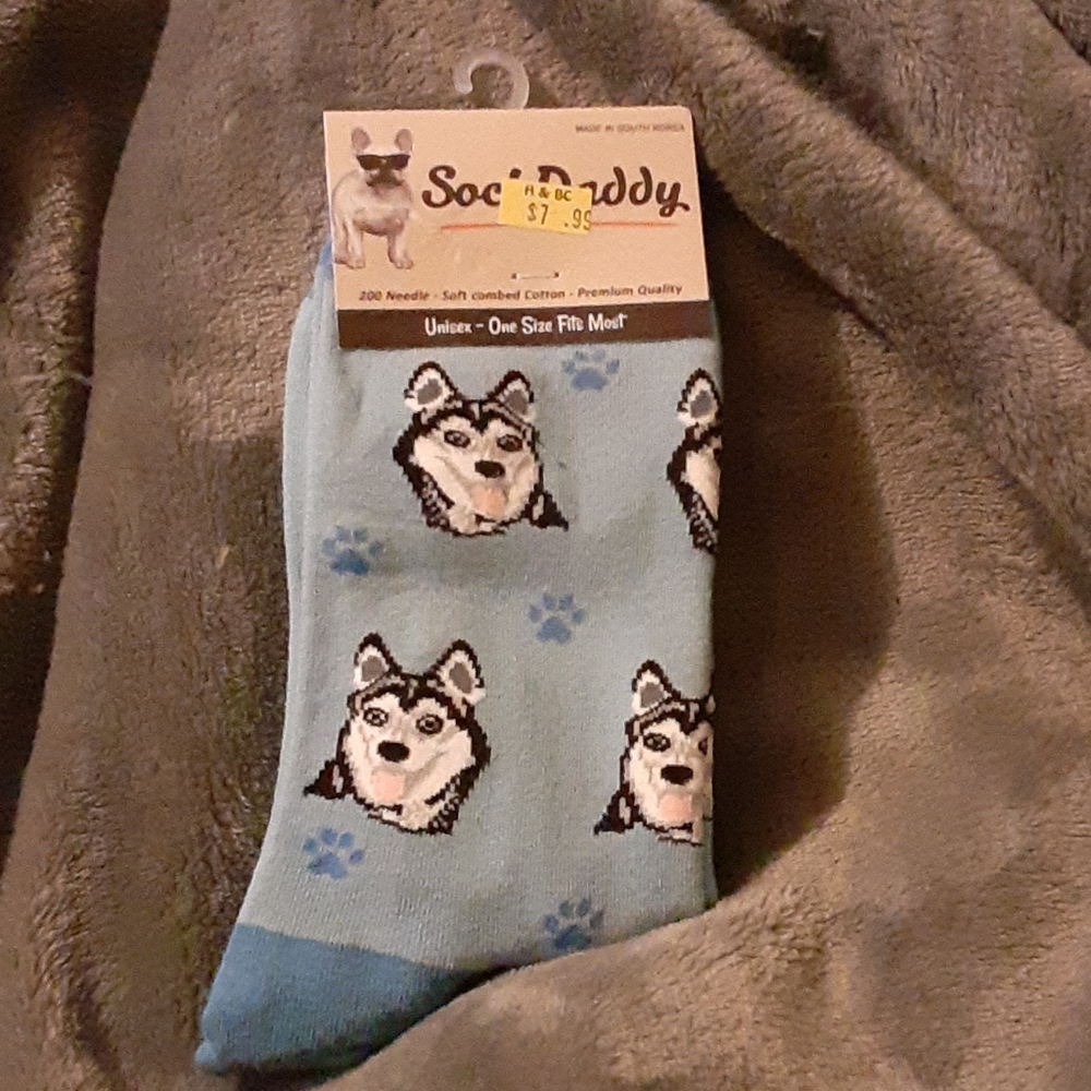 🐺🐺Sock Daddy Siberian Husky Unisex Brand